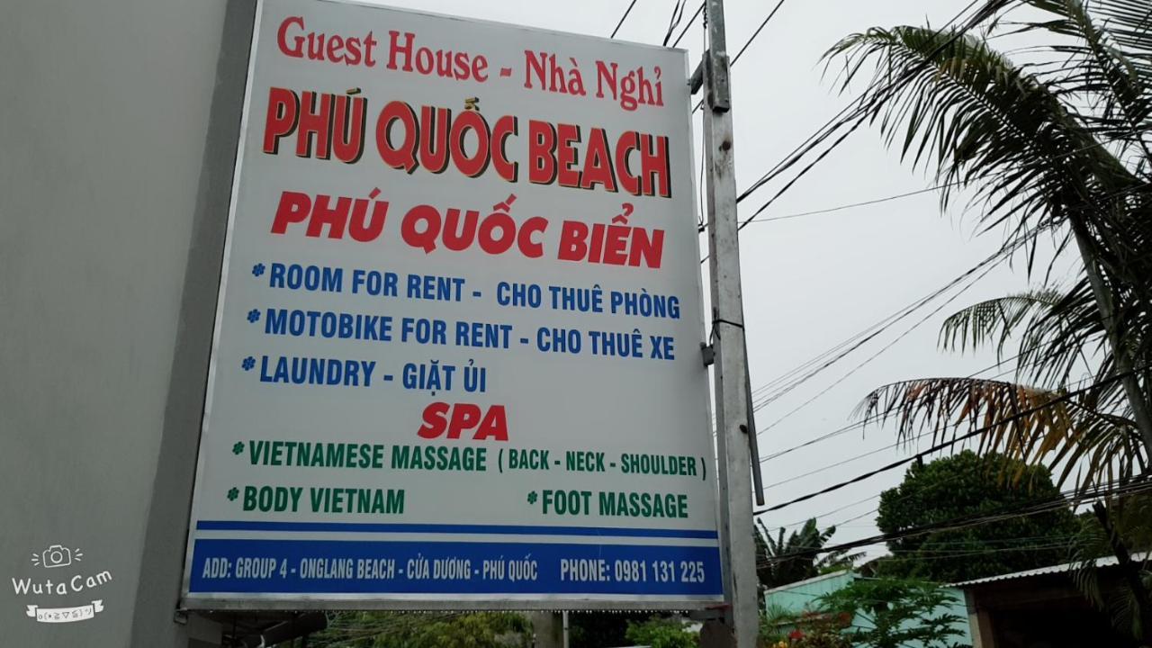 Phu Quoc Beach Guesthouse 외부 사진